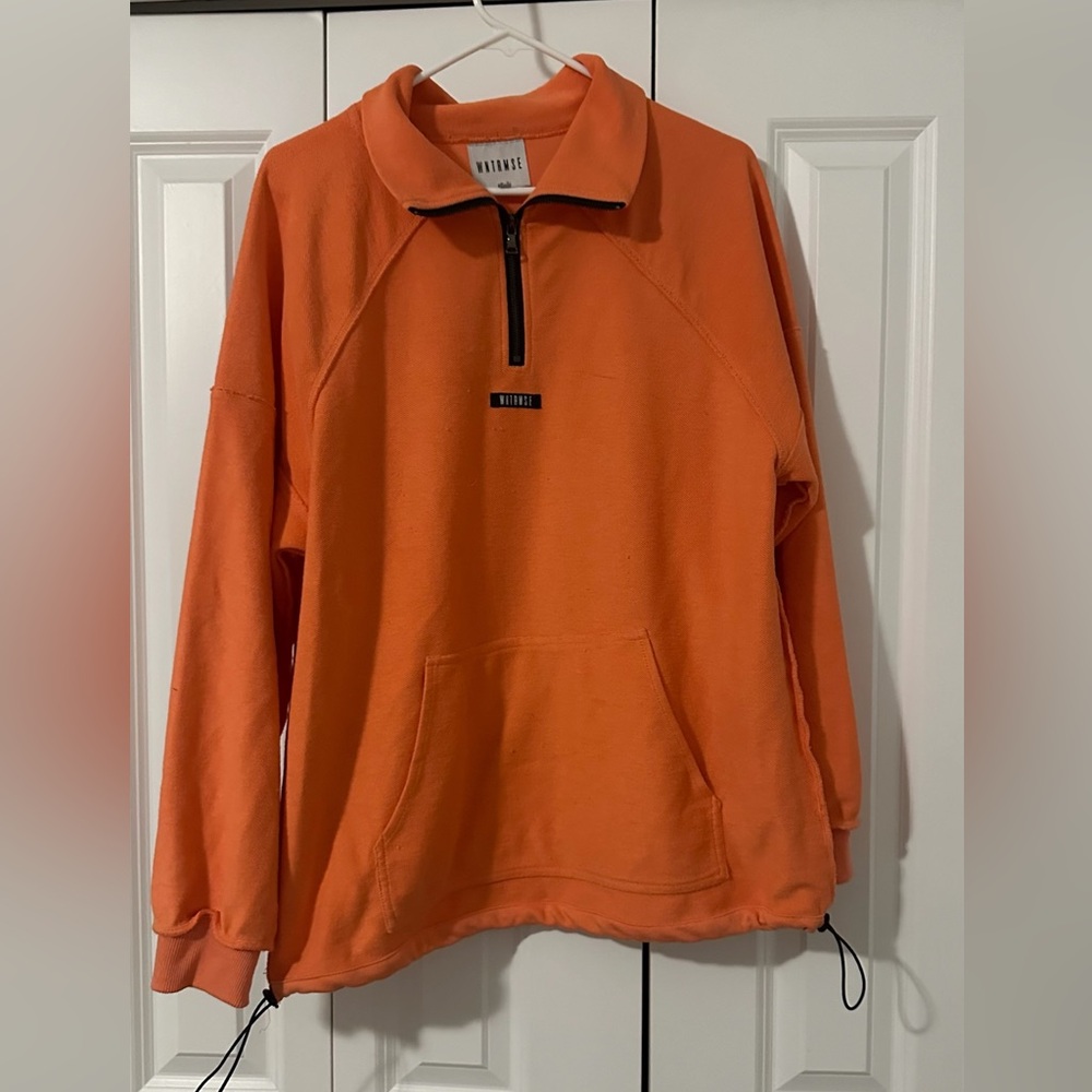 WNTRMSE Orange Sweater